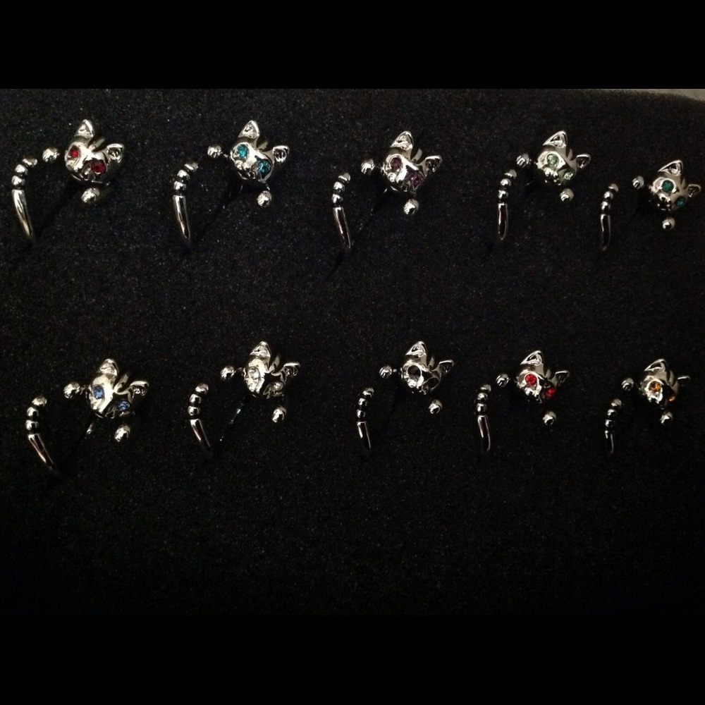Tiger 🐅 inspired ring adjustable silver - Picture 3 of 4
